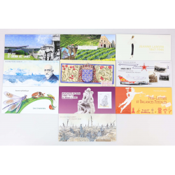 FRANCE COLLECTION BLOCS SOUVENIRS ANNÉE COMPLÈTE 2017 TIMBRES NEUFS N°132 À 141