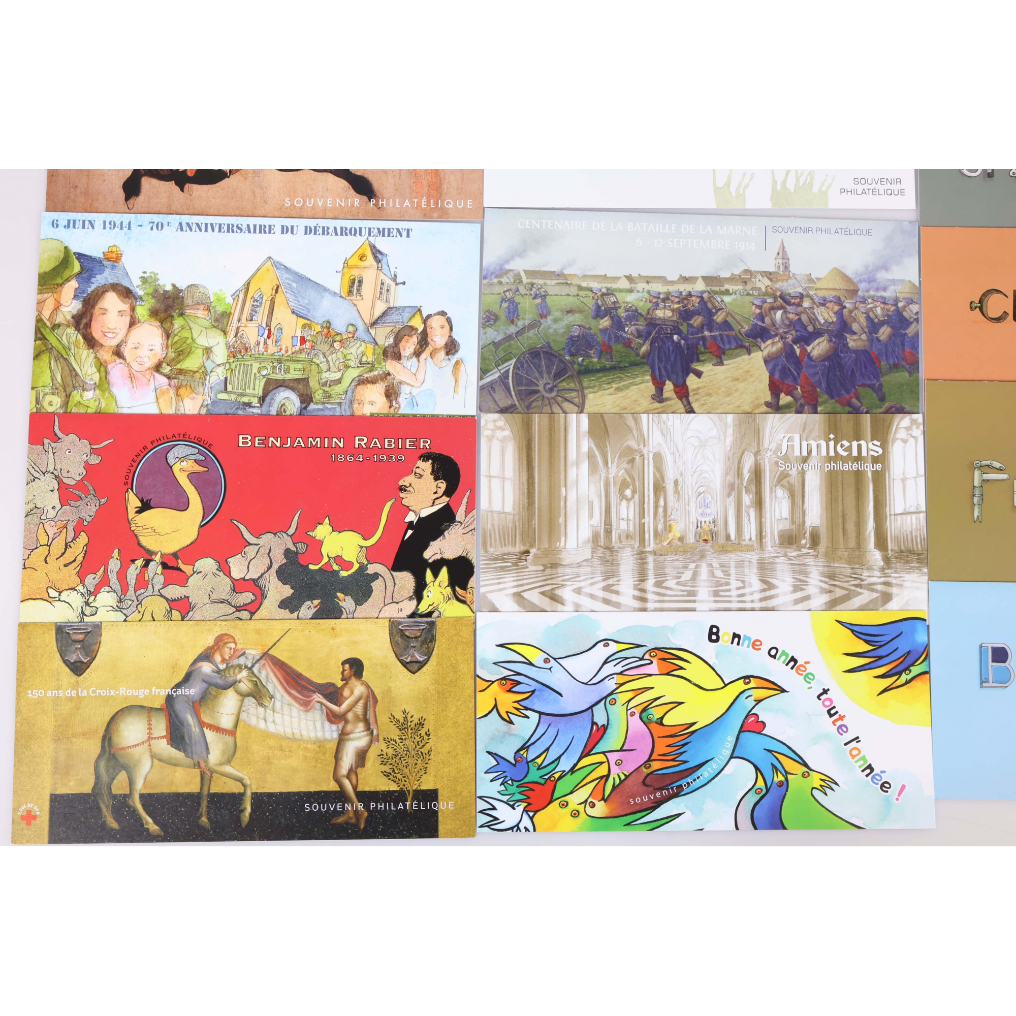 "	BLOCS SOUVENIRS DE FRANCE ANNÉE COMPLÈTE 2014, N° 91 À 106 TIMBRES NEUFS**"