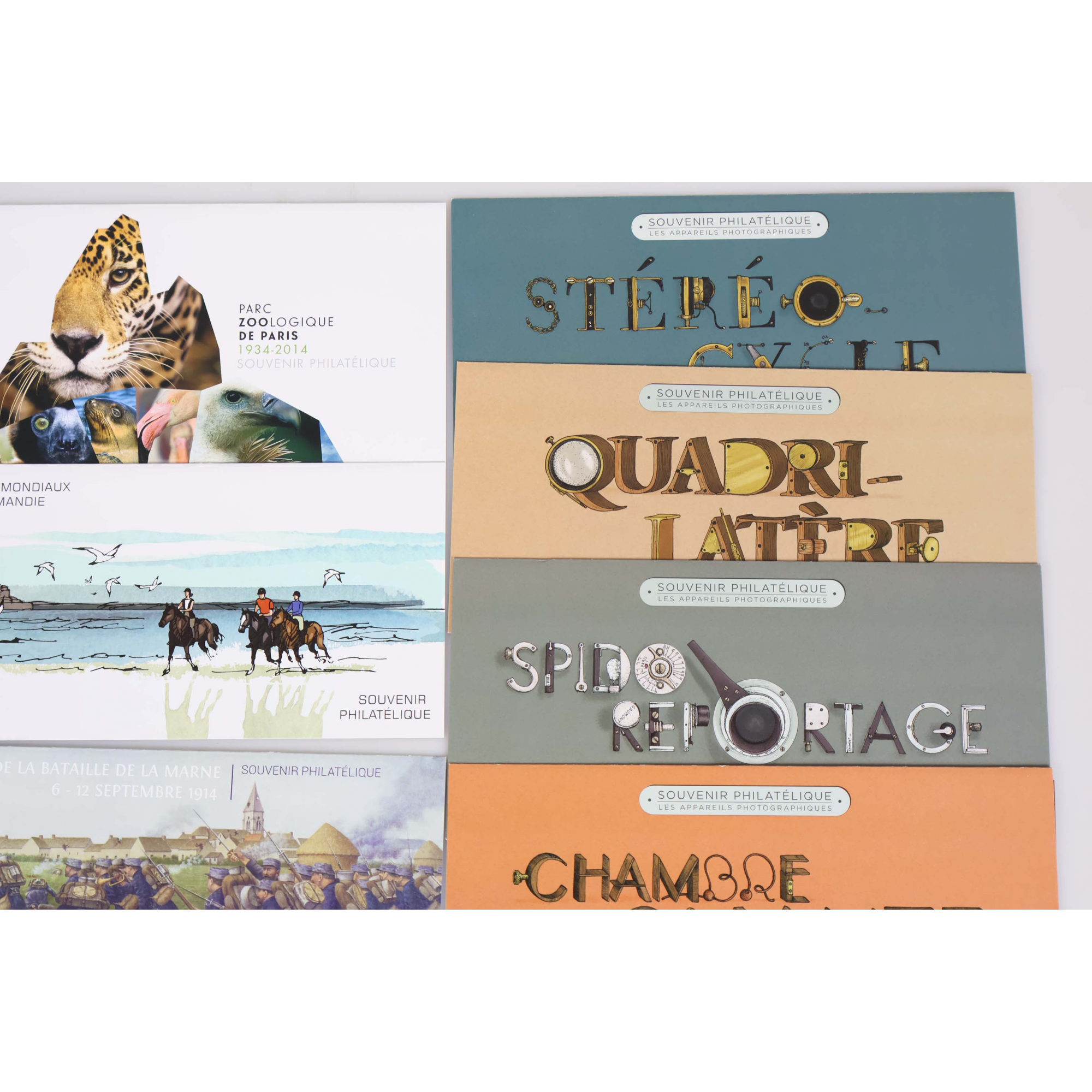 "	BLOCS SOUVENIRS DE FRANCE ANNÉE COMPLÈTE 2014, N° 91 À 106 TIMBRES NEUFS**"