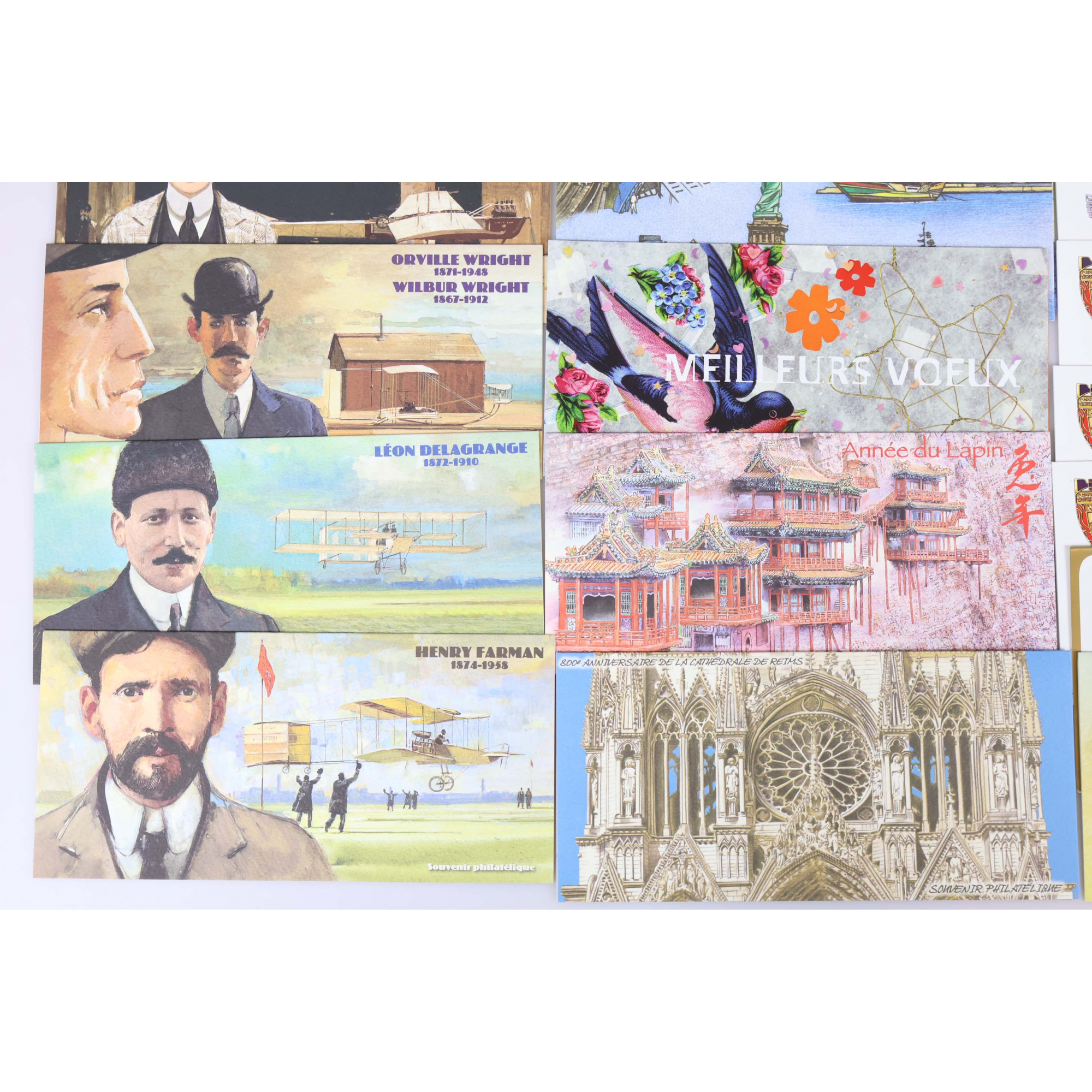 FRANCE BLOCS SOUVENIRS N° 47 À 66 ANNÉES COMPLÈTES 2010 ET 2011 TIMBRES NEUFS**