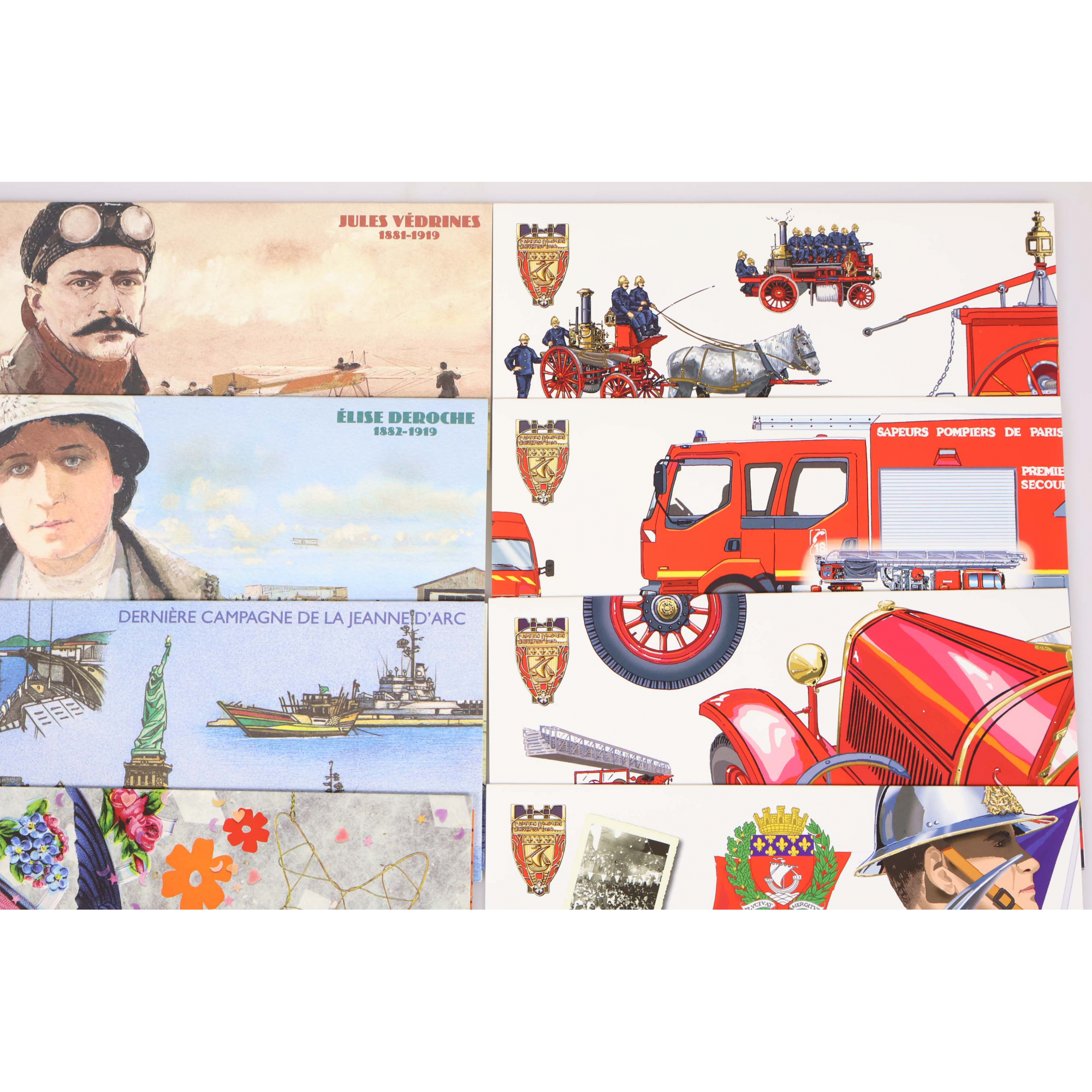 FRANCE BLOCS SOUVENIRS N° 47 À 66 ANNÉES COMPLÈTES 2010 ET 2011 TIMBRES NEUFS**