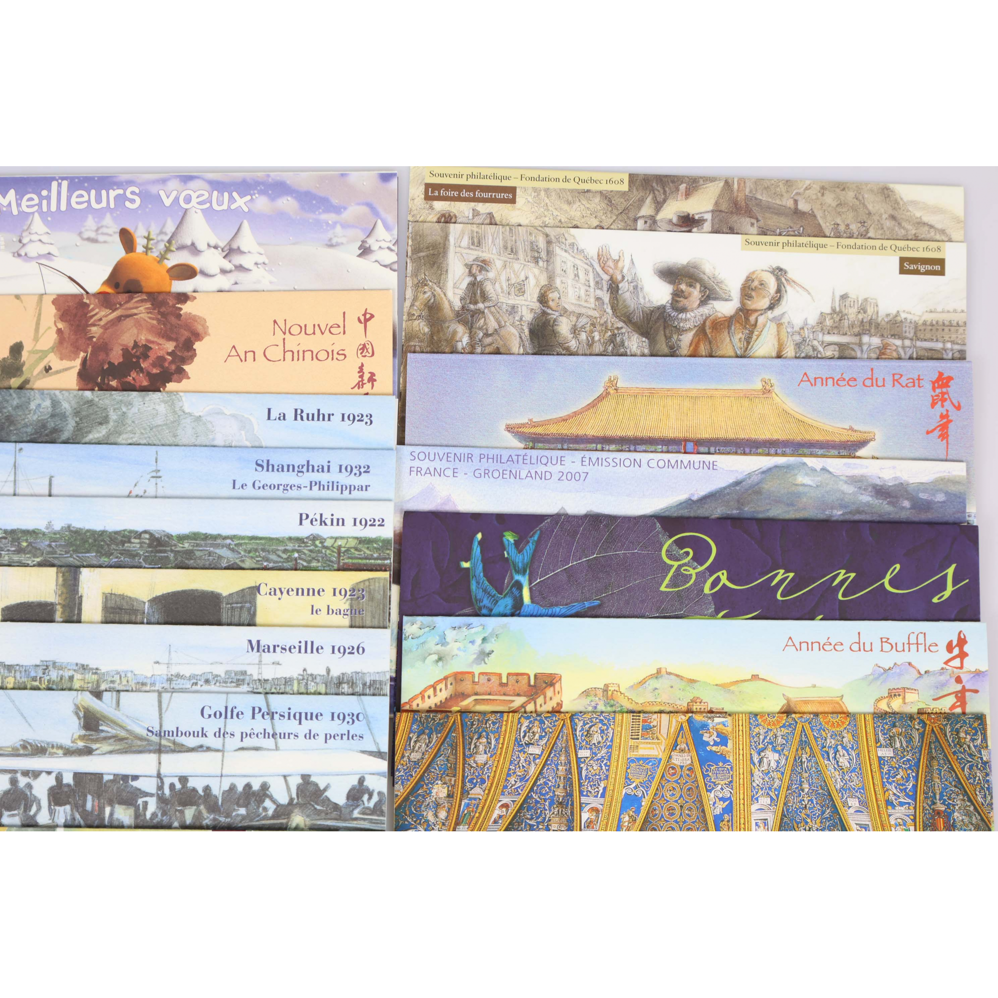 FRANCE COLLECTION BLOCS SOUVENIRS 2003 A 2009 ANNÉES COMPLÈTES N° 1 A 46 NEUFS**