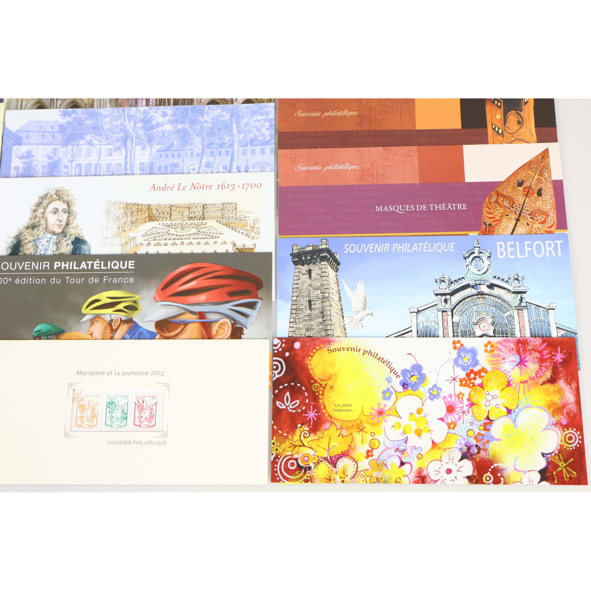 FRANCE BLOCS SOUVENIRS N°67 À 90 ANNÉES COMPLÈTES 2012 ET 2013 TIMBRES NEUFS**