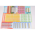 LOT DE TIMBRES À VALIDITÉ PERMANENTE POUR AFFRANCHIR 250 LETTRES FRANCE 20G