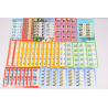 LOT DE TIMBRES À VALIDITÉ PERMANENTE POUR AFFRANCHIR 250 LETTRES FRANCE 20G