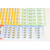 LOT DE TIMBRES À VALIDITÉ PERMANENTE POUR AFFRANCHIR 250 LETTRES FRANCE 20G