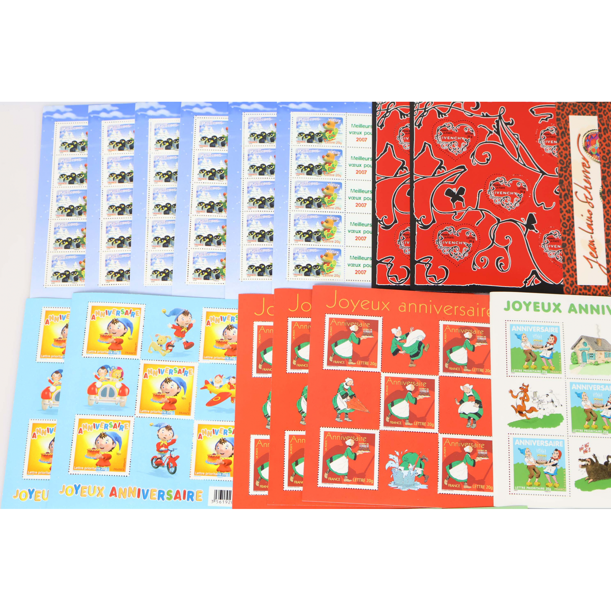 LOT DE TIMBRES À VALIDITÉ PERMANENTE POUR AFFRANCHIR 200 LETTRES FRANCE 20G