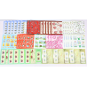 LOT DE TIMBRES À VALIDITÉ PERMANENTE POUR AFFRANCHIR 200 LETTRES FRANCE 20G