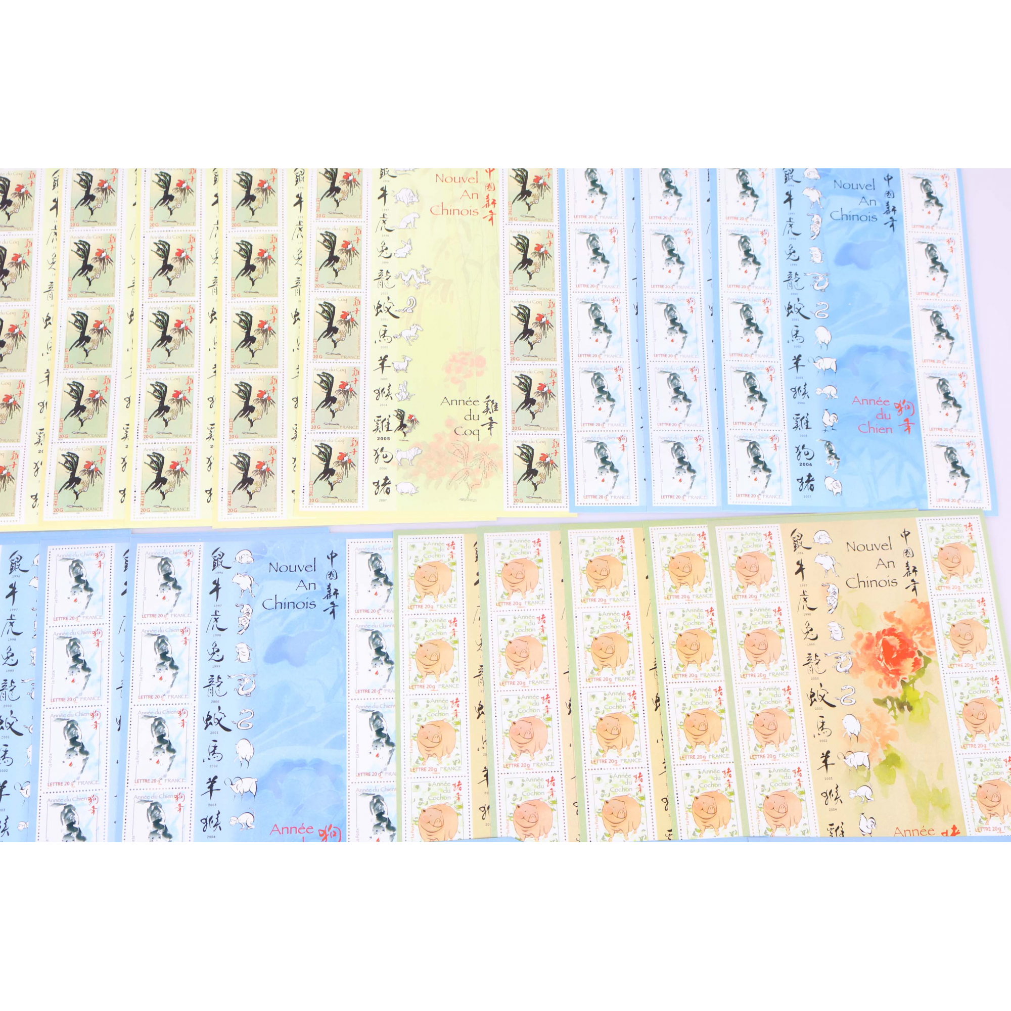 LOT DE TIMBRES À VALIDITÉ PERMANENTE POUR AFFRANCHIR 300 LETTRES FRANCE 20G