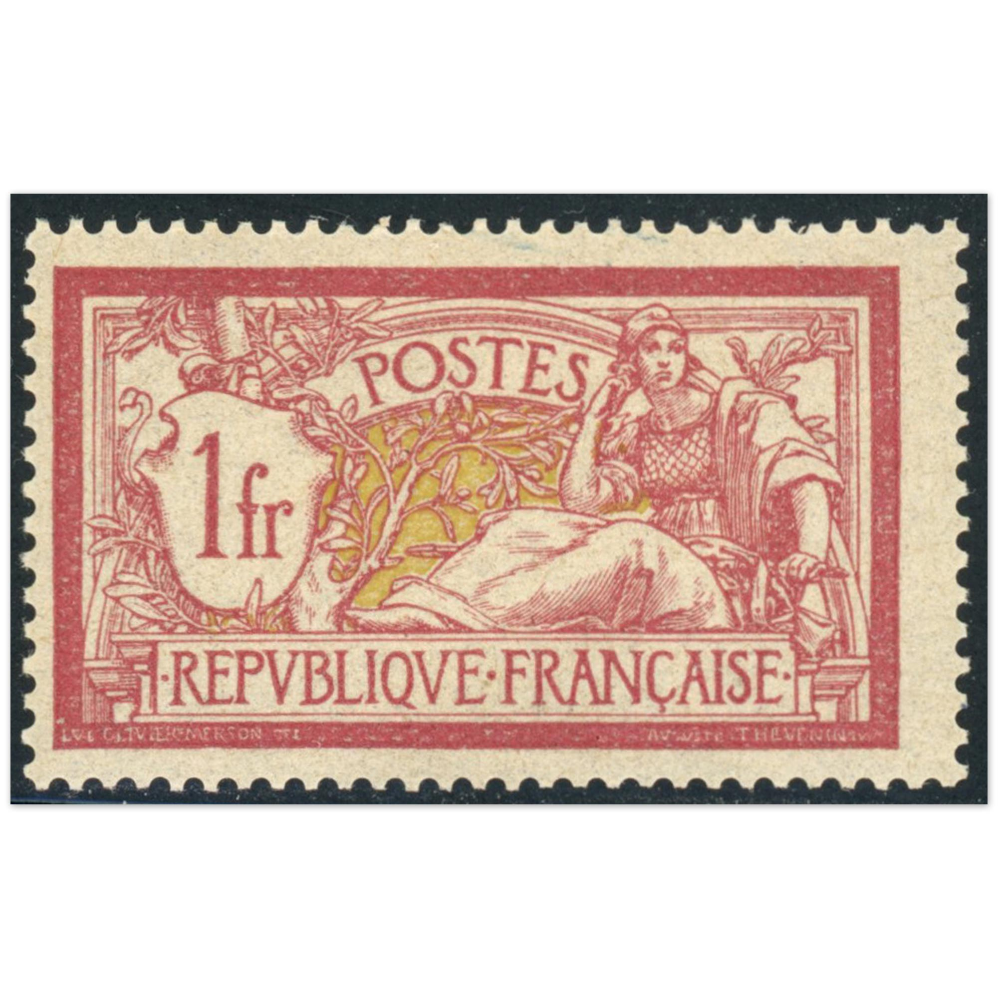 MERSON N°121 TIMBRE FRANCE NEUF** ANNÉE 1900 BELLE GOMME COTE 115€