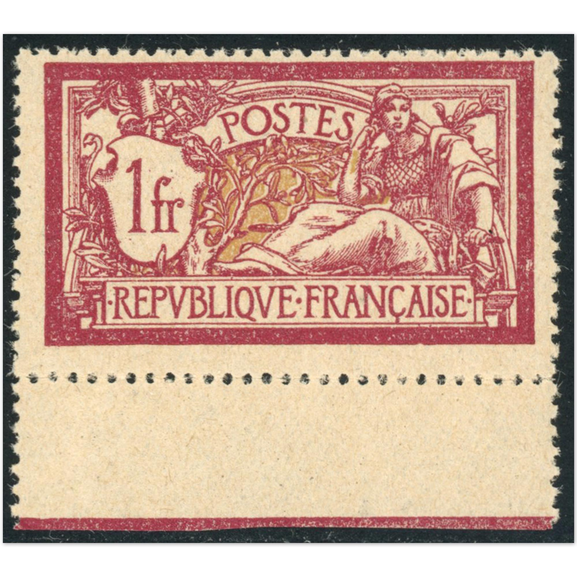 MERSON N°121 TIMBRE FRANCE NEUF** ANNÉE 1900 BELLE GOMME PAPIER GC ET BDF