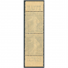 SEMEUSE N°140f PAIRE VERTICALE DE CARNET TIMBRE FRANCE NEUF** ANNÉE 1906 LUXE