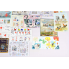 LOT DE TIMBRES/BLOCS DE FRANCE EN EUROS NEUFS** ENTRE 2014-2016 FACIALE 101.51€