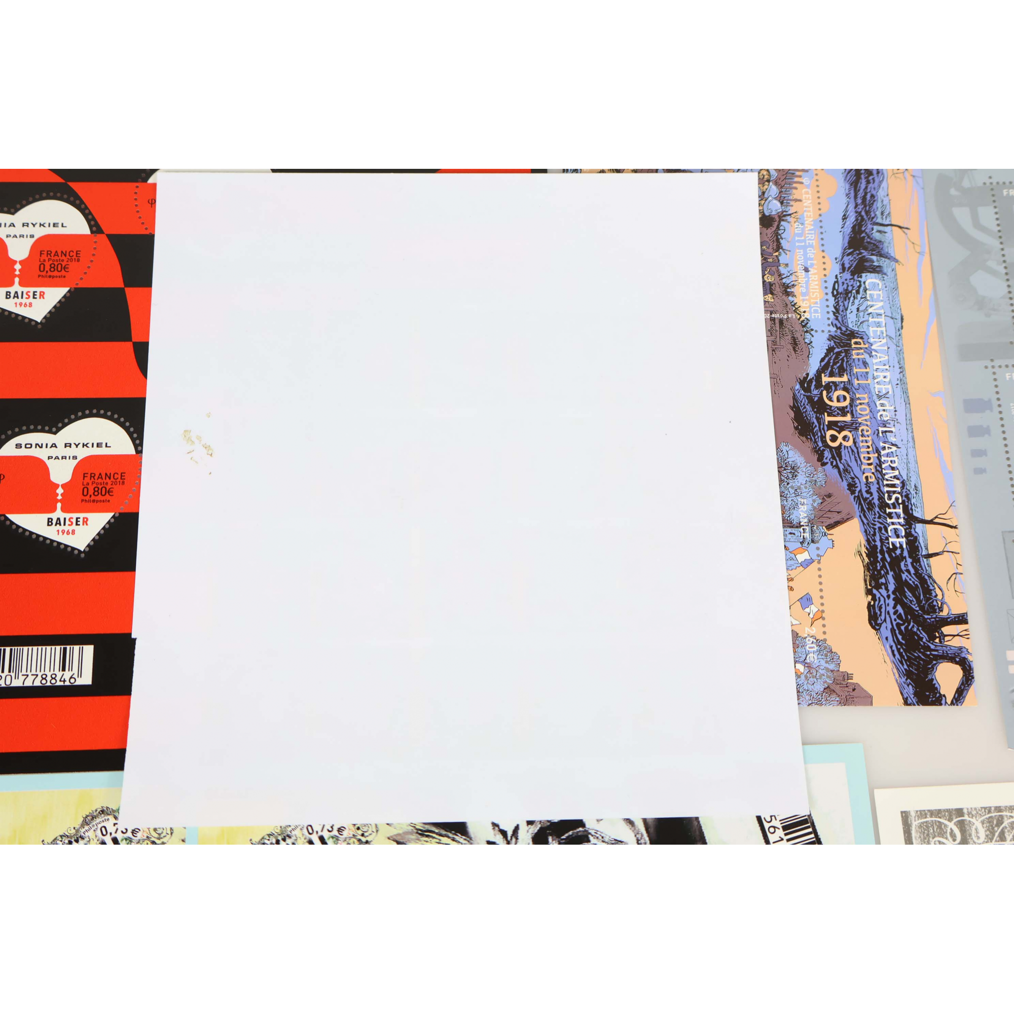 LOT DE TIMBRES/BLOCS DE FRANCE EN EUROS NEUFS** ENTRE 2017-2019 FACIALE 198.31€