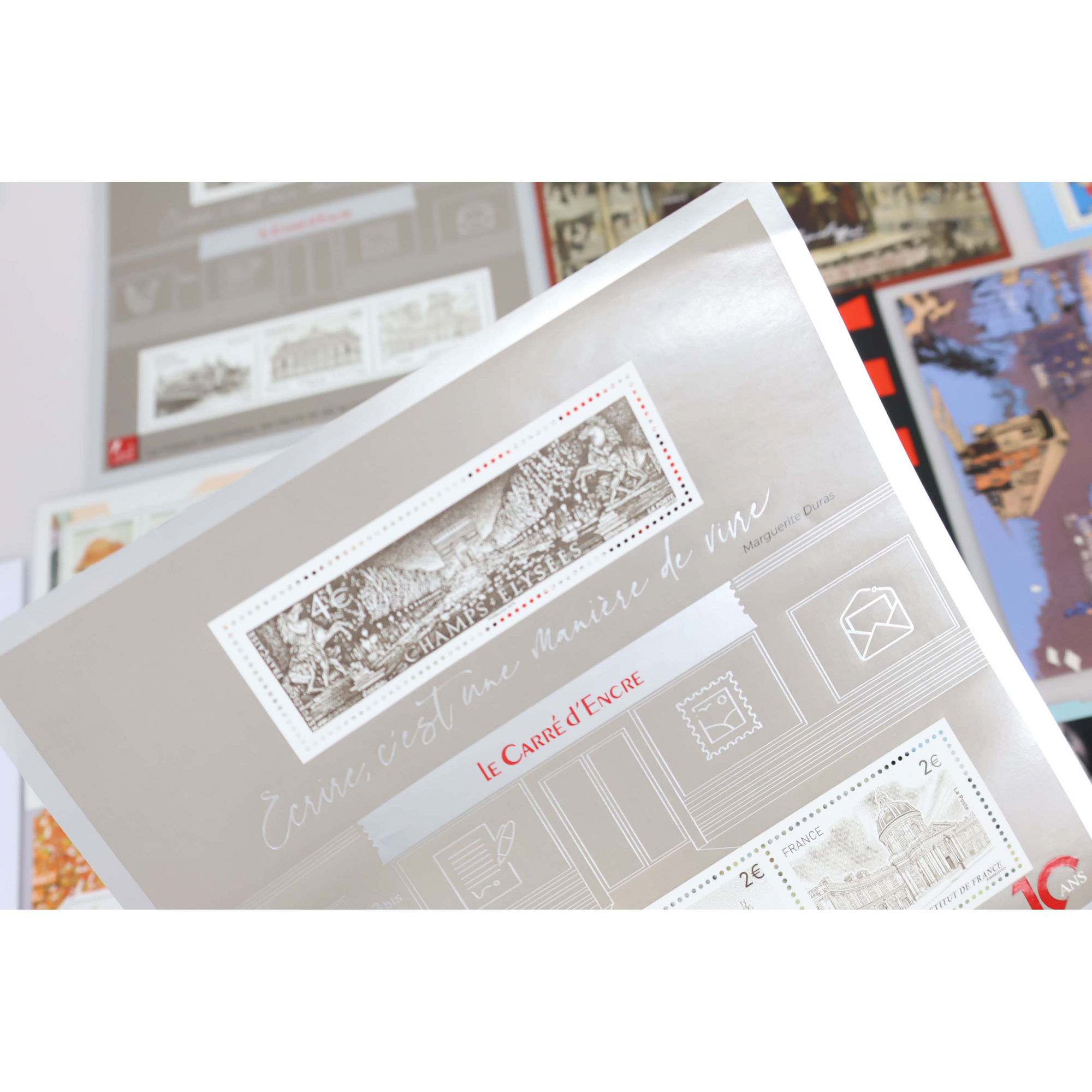 LOT DE TIMBRES/BLOCS DE FRANCE EN EUROS NEUFS** ENTRE 2017-2019 FACIALE 198.31€