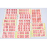 LOT DE 140 TIMBRES AUTOADHÉSIFS LETTRES 20G VP FRANCE , CARNETS POUR AFFRANCHIR