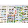 LOT DE 170 TIMBRES AUTOADHÉSIFS LETTRES 20G VP FRANCE , CARNETS POUR AFFRANCHIR