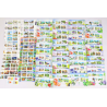 LOT DE 170 TIMBRES AUTOADHÉSIFS LETTRES 20G VP FRANCE , CARNETS POUR AFFRANCHIR