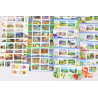 LOT DE 170 TIMBRES AUTOADHÉSIFS LETTRES 20G VP FRANCE , CARNETS POUR AFFRANCHIR