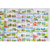 LOT DE 170 TIMBRES AUTOADHÉSIFS LETTRES 20G VP FRANCE , CARNETS POUR AFFRANCHIR