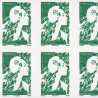 CARNET FRANCE MARIANNE VERTE DE BALEZ 12 TIMBRES POUR AFFRANCHIR 20g ANNÉE 2025