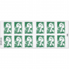 CARNET FRANCE MARIANNE VERTE DE BALEZ 12 TIMBRES POUR AFFRANCHIR 20g ANNÉE 2025