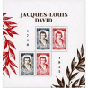 FRANCE BLOC FEUILLET JACQUES LOUIS DAVID TIMBRES NEUFS** ANNÉE 2025