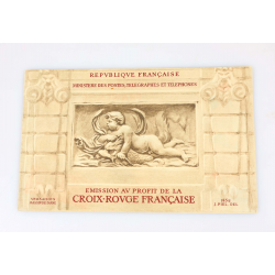CARNET CROIX-ROUGE DE 1952 N°2001 TIMBRES DE FRANCE NEUFS** COTE 550€
