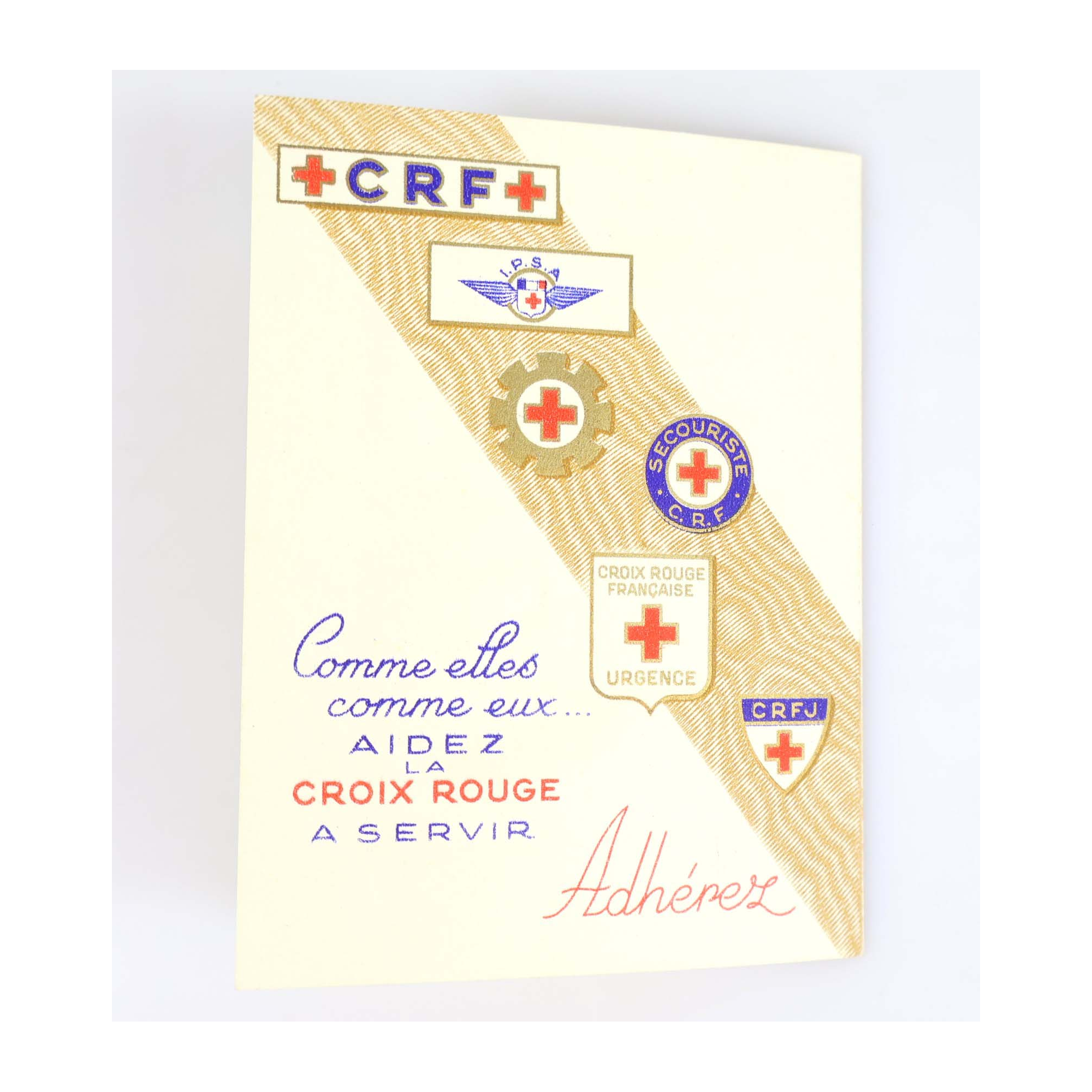 CARNET CROIX-ROUGE DE 1954 N°2003 TIMBRES DE FRANCE NEUFS** COTE 180€