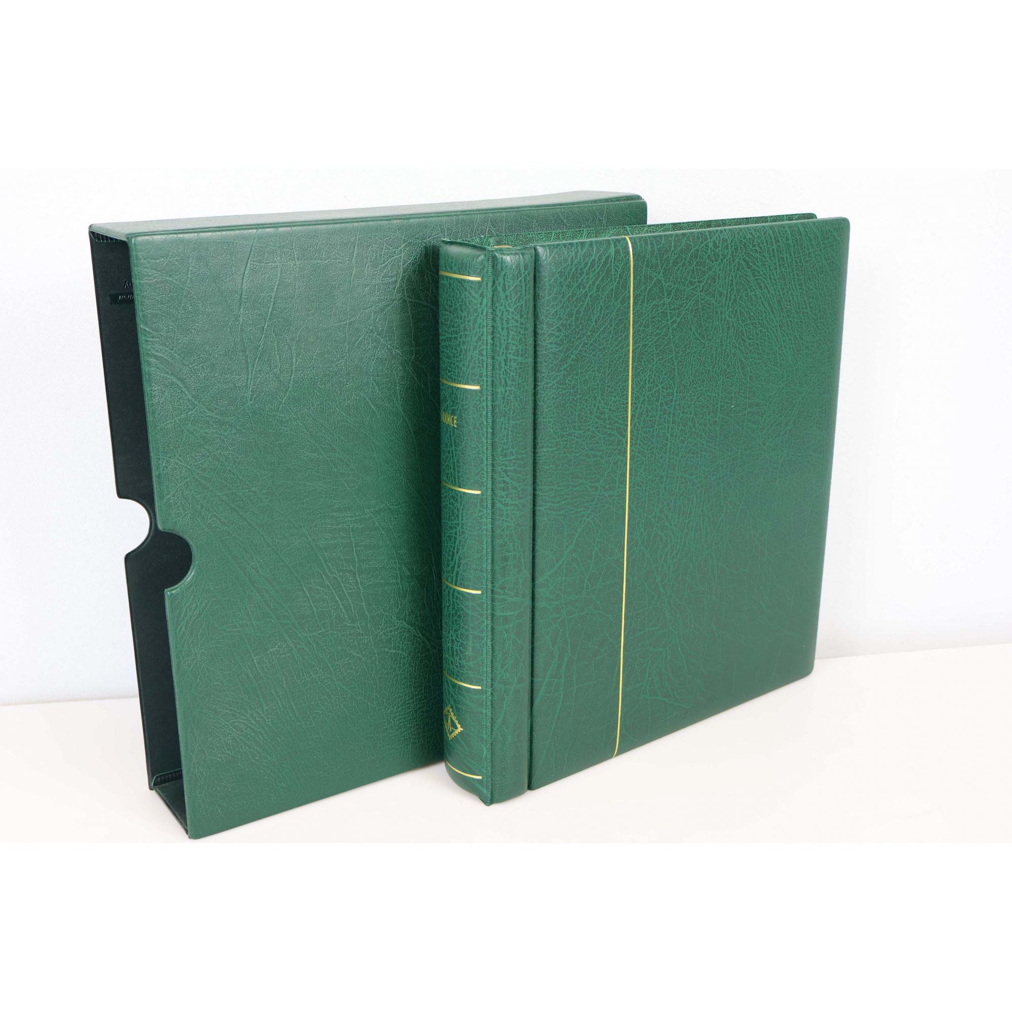 CLASSEUR HAUT DE GAMME LEUCHTTURM POUR UNE COLLECTION DE FRANCE DE 2009 À 2010