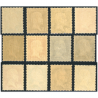 SÉRIE COMPLÈTE PASTEUR N°170/181 TIMBRES DE FRANCE NEUFS** ANNÉE 1923-26