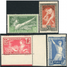 SÉRIE COMPLÈTE JO PARIS 1924 N°183/186 TIMBRES DE FRANCE NEUFS** BELLE SÉRIE