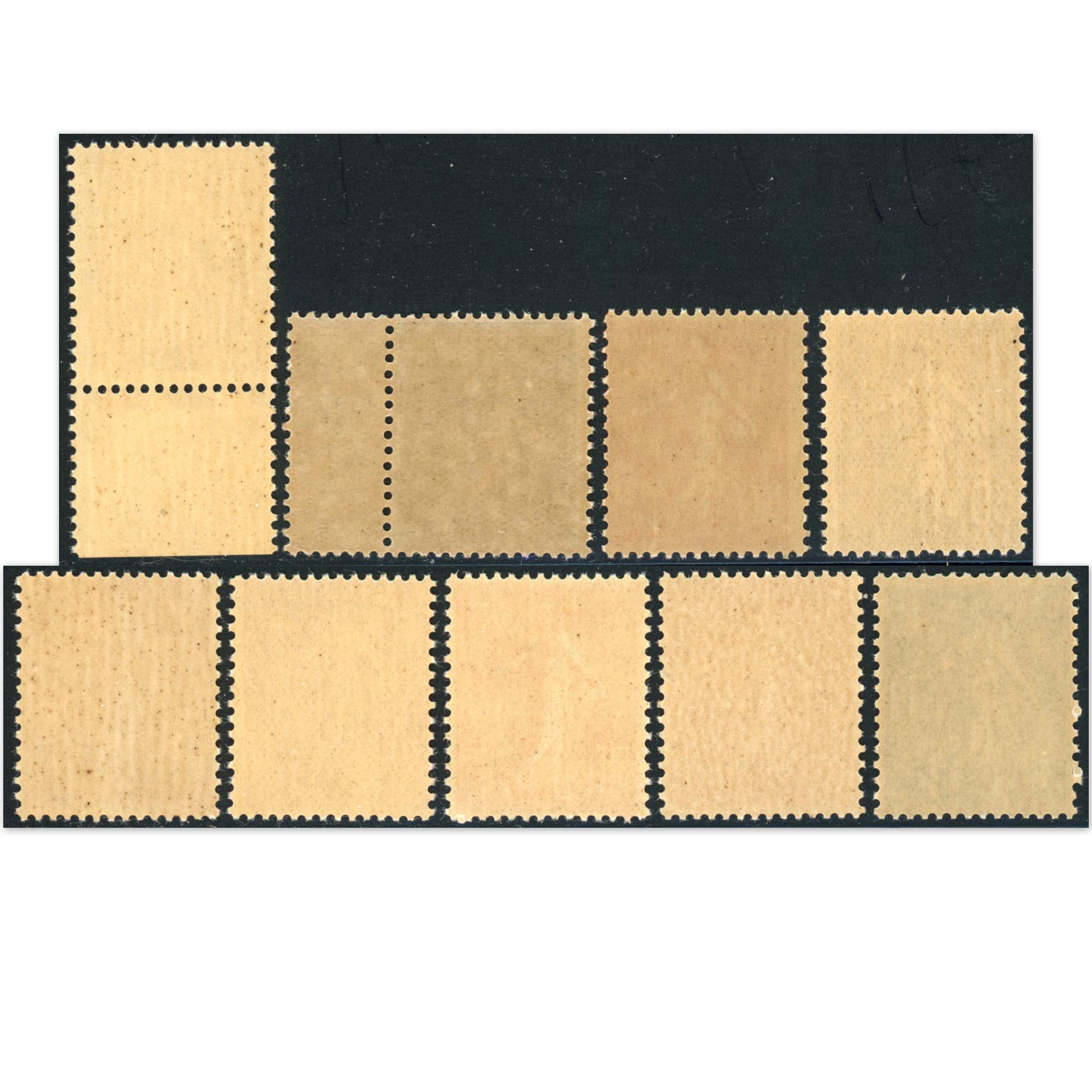 SÉRIE COMPLÈTE SEMEUSE LIGNÉE N°197/205 TIMBRES DE FRANCE NEUFS** COTE 165€