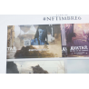 NFT TIMBRE 6 - PACK AVATAR SÉRIE COMPLÈTE 4 BLOCS - NEUF SCELLÉ NFTIMBRE6 2025