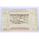 FRANCE, CARNET CROIX-ROUGE DE 1952 N°2001 TIMBRES DE FRANCE NEUFS COTE 550€