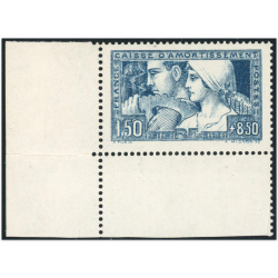 CAISSE AMORTISSEMENT N°252 TIMBRES DE FRANCE NEUFS** AVEC BDF SIGNÉ BLOCH