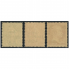 CAISSE AMORTISSEMENT N°253 À 255 TIMBRES DE FRANCE NEUFS** ANNÉE 1929 COTE 275€