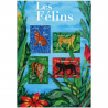 FRANCE 2025 BLOC-FEUILLET N°F5848 "LES FELINS" TIMBRES NEUFS** LUXE