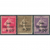 CAISSE AMORTISSEMENT N°266 À 268 TIMBRES DE FRANCE NEUFS** ANNÉE 1930 COTE 420€