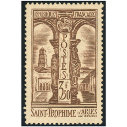 CLOÎTRE DE ST TROPHINE N°302 TIMBRE DE FRANCE NEUF** ANNÉE 1935 COTE 90€