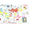 LOT DE TIMBRES FRANCAIS AUTOADHESIFS NEUFS** JUSQU'A 2024 VALEUR FACIALE 124€