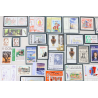 FRANCE ANNÉES 2024-2025 LOT DE TIMBRES NEUFS** MODERNES VALEUR D'ACHAT 130€