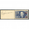 CLÉMENT ADER N°493a PAPIER MINCE TIMBRE DE FRANCE NEUF** DE 1941 COTE 90€