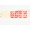 CARNET ANCIEN N°1011C-C1 TIMBRES DE FRANCE NEUFS TYPE MULLER 25FR COTE 65€