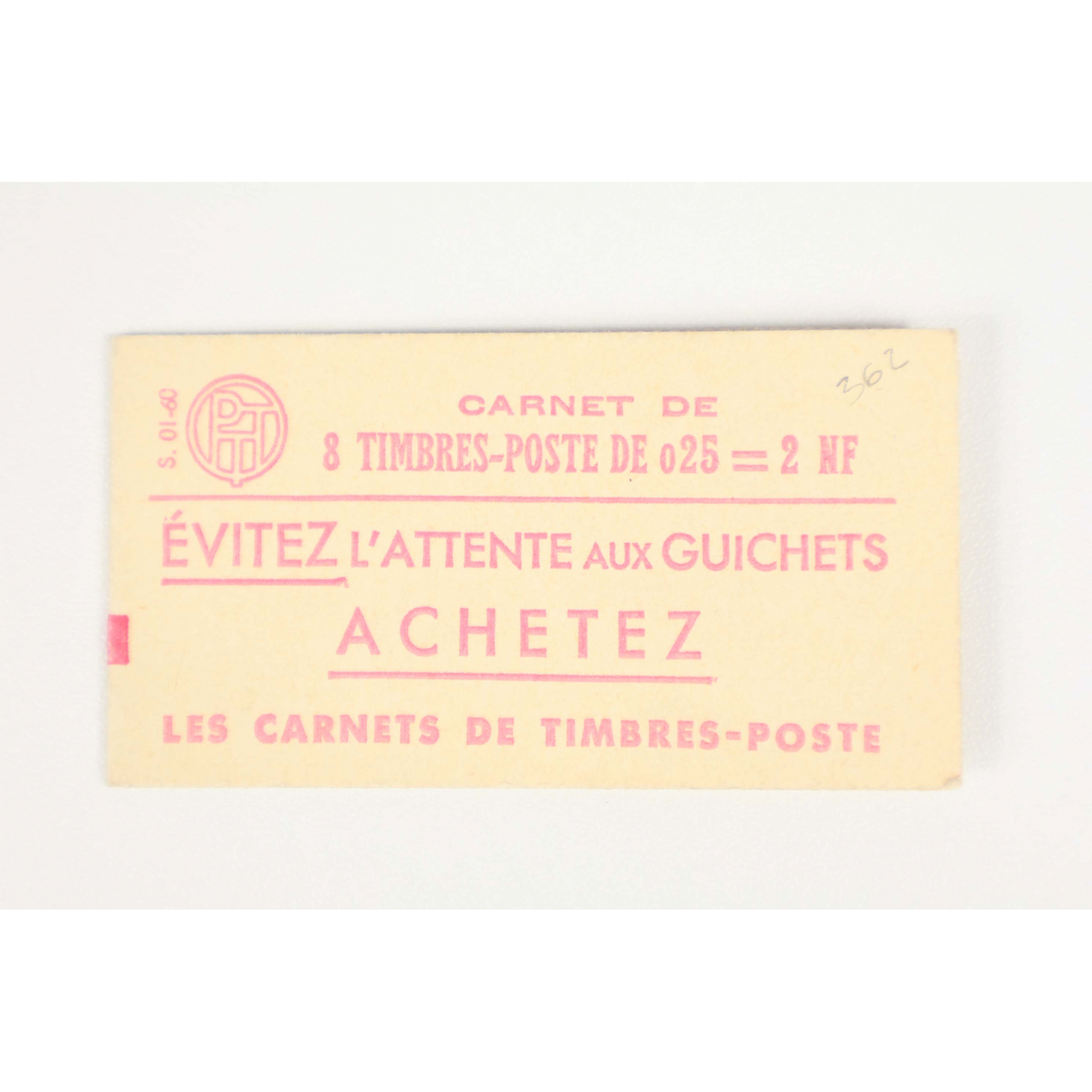 CARNET ANCIEN N°1234-C1 TIMBRES DE FRANCE NEUFS TYPE MARIANNE À LA NEF COTE 90€