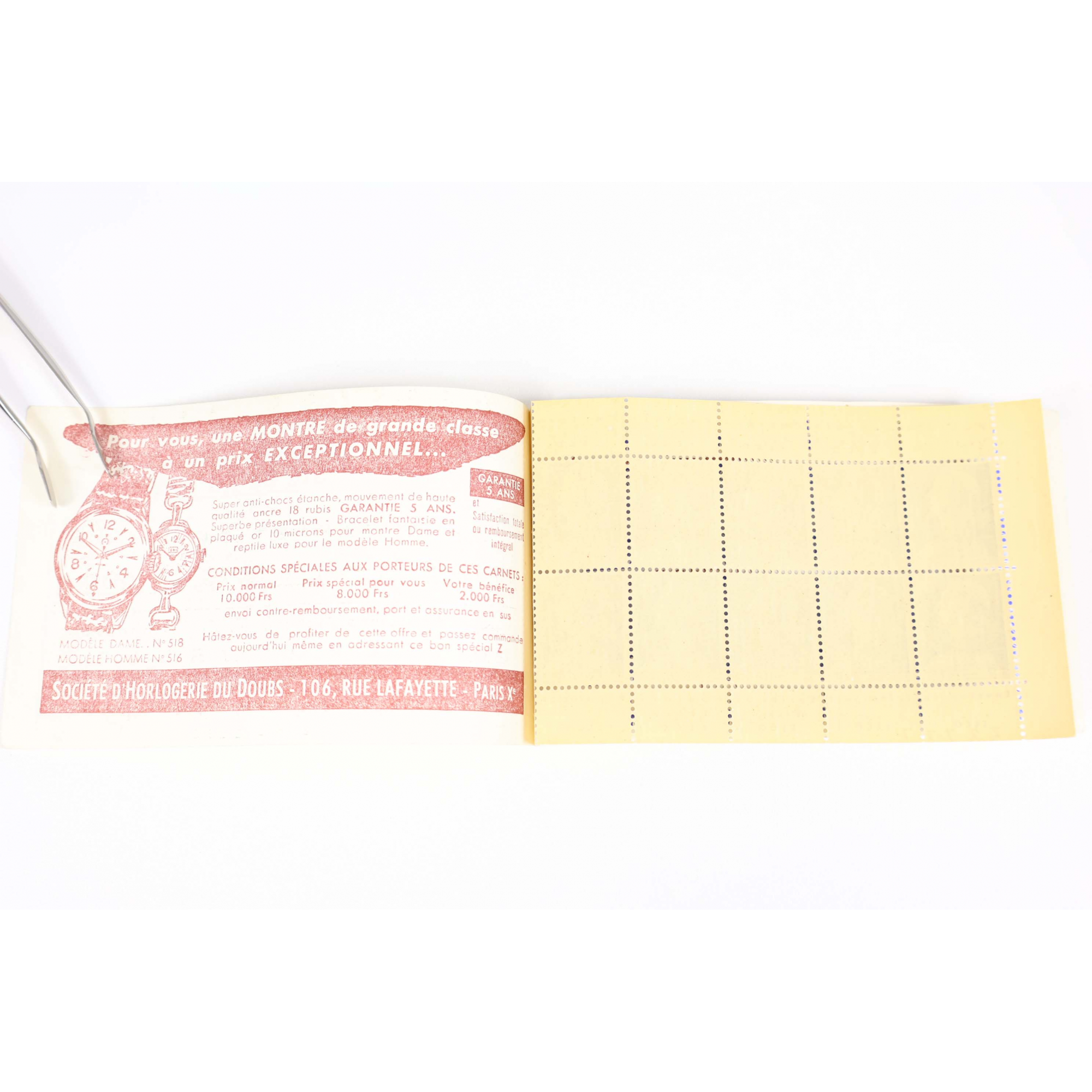 CARNET ANCIEN N°1011B-C37 TIMBRES DE FRANCE NEUFS TYPE MULLER COTE 800€ RARE