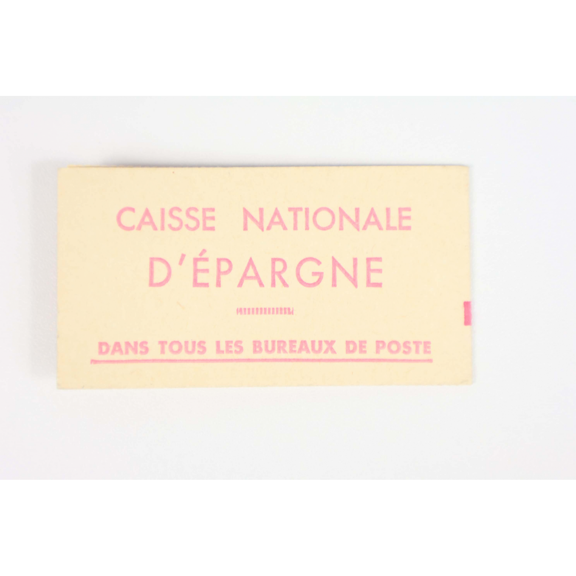 CARNET ANCIEN N°1234-C1 TIMBRES DE FRANCE NEUFS TYPE MARIANNE À LA NEF COTE 90€