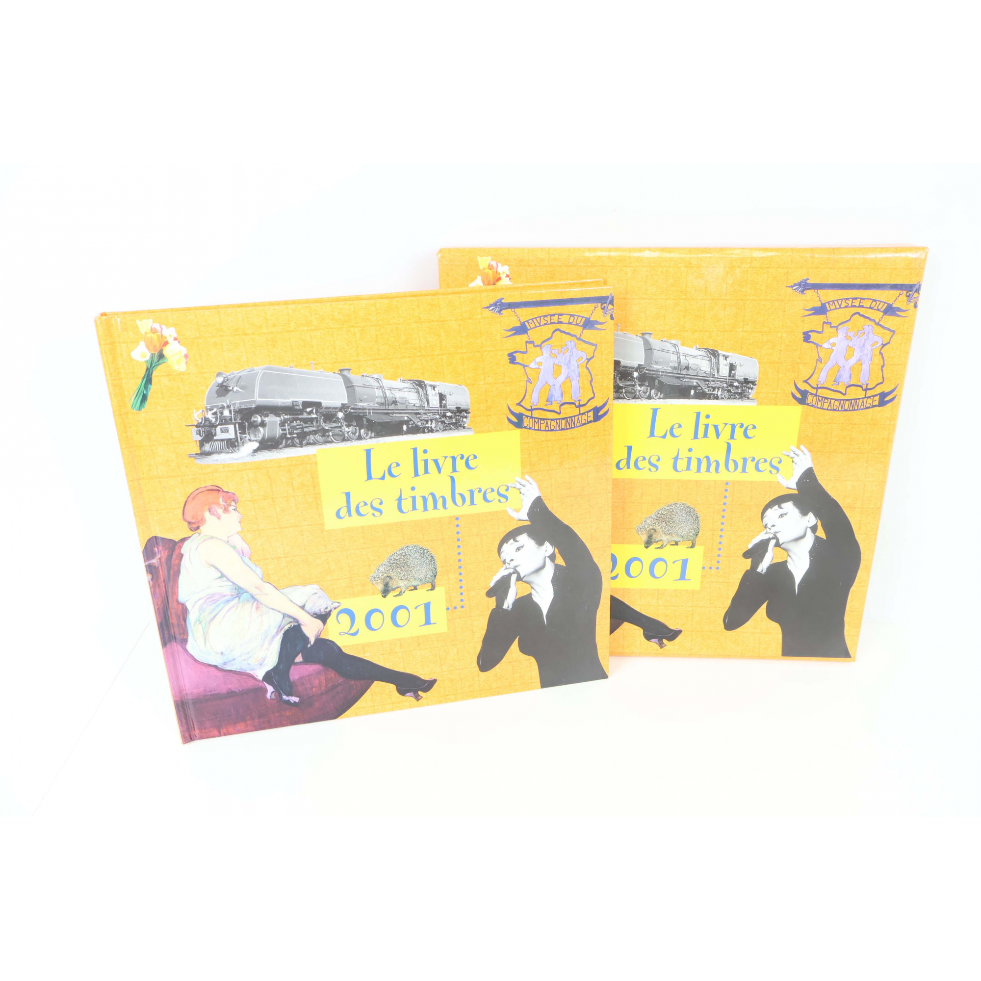 LE LIVRE DES TIMBRES FRANCE ANNÉE 2001 COMPLET NEUFS**, SIGNES USUELS BOÎTIER