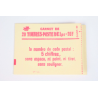CARNET ANCIEN N°1972-C3 TIMBRES DE FRANCE NEUFS SABINE DE GANDON GOMME BRILLANTE