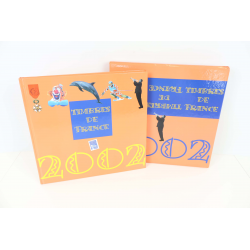 FRANCE LE LIVRE DES TIMBRES NEUFS** ANNÉE 2002 COMPLET, SIGNES USUELS